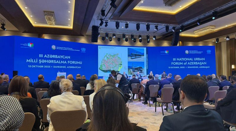 Взято участь у ІІІ Національному міському форумі Азербайджану (NUFA3) на тему «На шляху до кліматично стійких і здорових міст: використання регіональних партнерств та інноваційних рішень». Взято участь у ІІІ Національному міському форумі Азербайджану (NUFA3) на тему «На шляху до кліматично стійких і здорових міст: використання регіональних партнерств та інноваційних рішень».