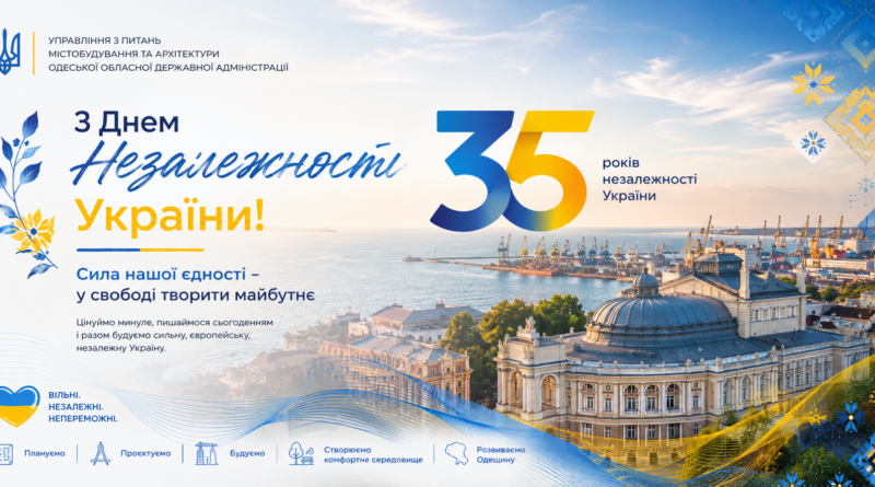 Інформаційні матеріали до 35-річчя відновлення Незалежності України